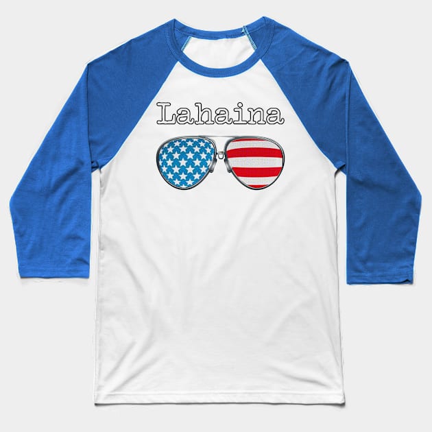 USA PILOT GLASSES LAHAINA Baseball T-Shirt by SAMELVES